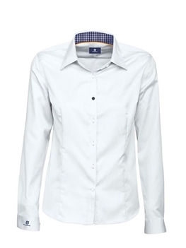 husqvarna business bluse weiss