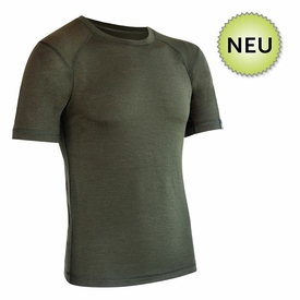 x treme merino gruen t shirt front neu button